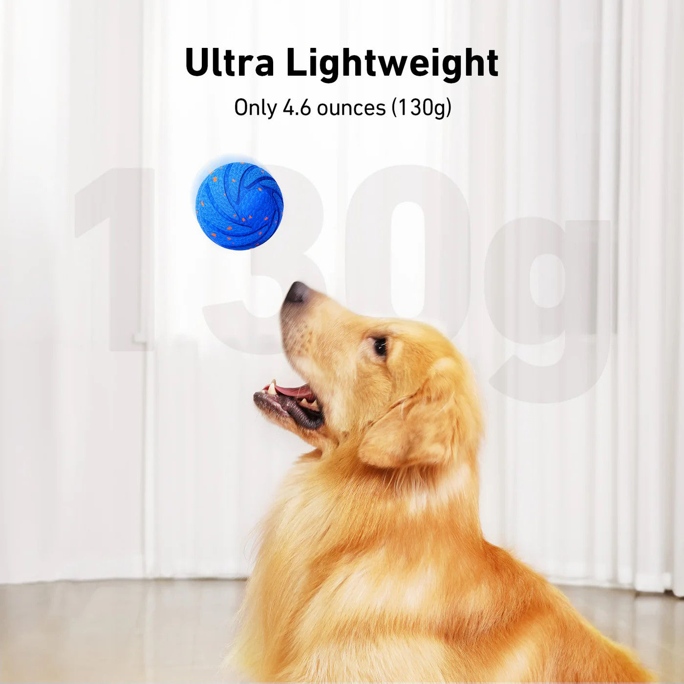 Smart Dog Ball - Interactive - Blue