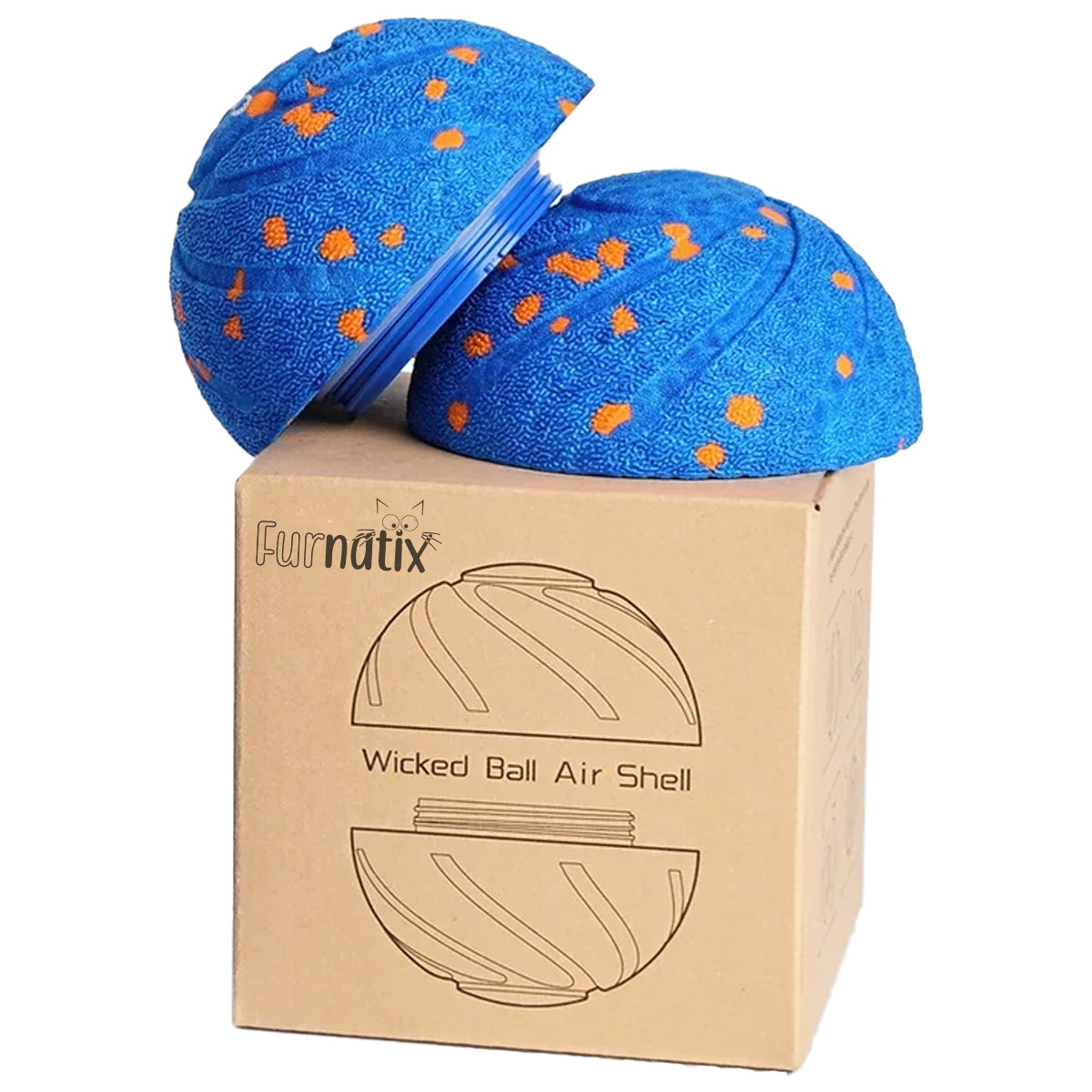 Smart Dog Ball Replacement Cover - Blue